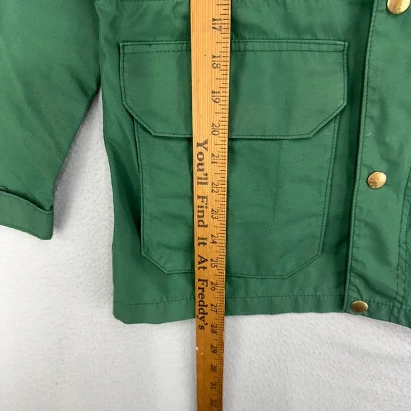 Vintage 70s Sierra West Gore-TEX‎ Rain Jacket Mens XS Green Hooded Barn Hike USA - Picture 6 of 6